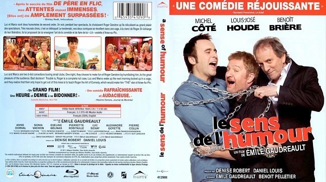 dvd cover Le Sens de l'Humour A Sense Of Humour