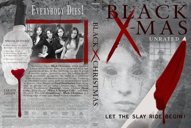 dvd cover Black Christmas