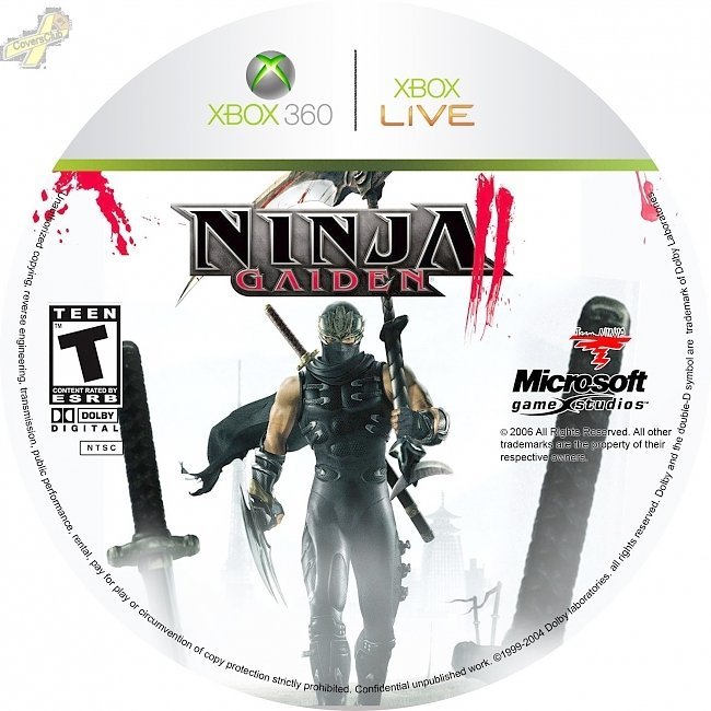 dvd cover Ninja Gaiden 2