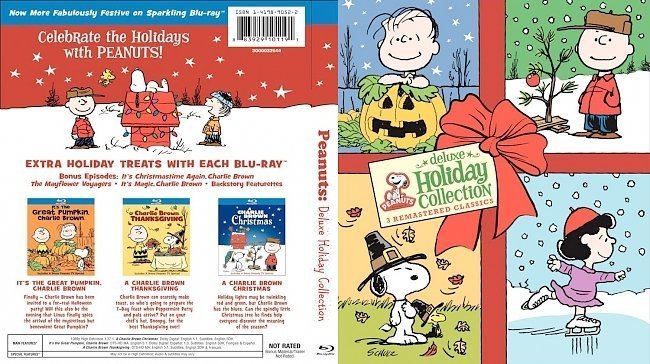 dvd cover Peanuts Holiday Collection