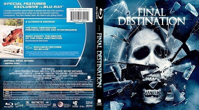 dvd cover The Final Destination 4