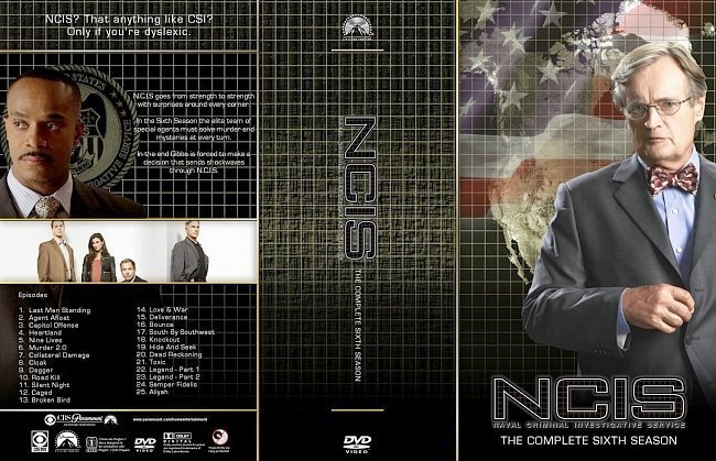 dvd cover NCIS Season 6
