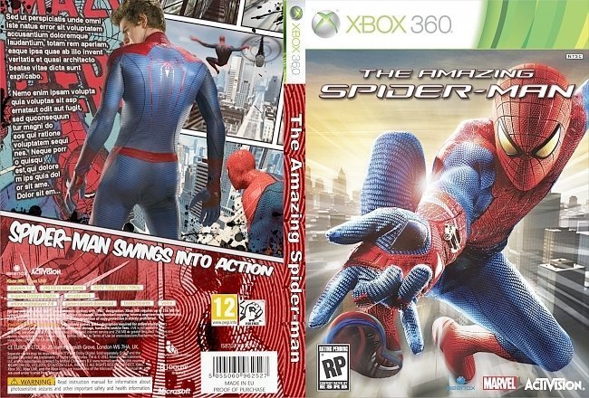 dvd cover The Amazing Spiderman NTSC