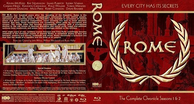 dvd cover Rome