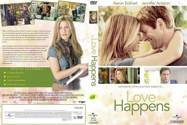 dvd cover Love Happens