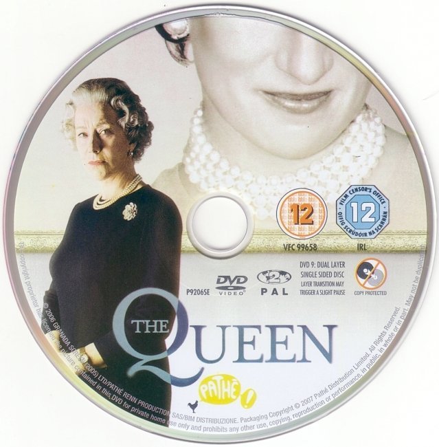 dvd cover The Queen (2006) WS R2