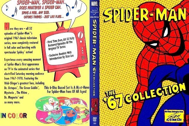 dvd cover Spidernman FRONT 1