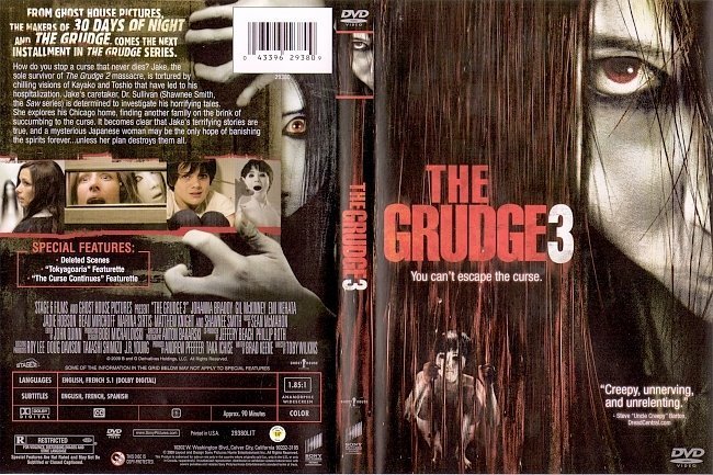 dvd cover The Grudge 3 (2009) WS R1