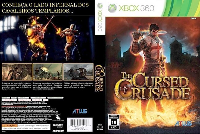 dvd cover The Cursed Crusade