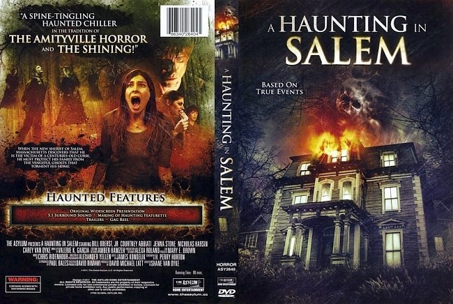 dvd cover Haunting in Salem