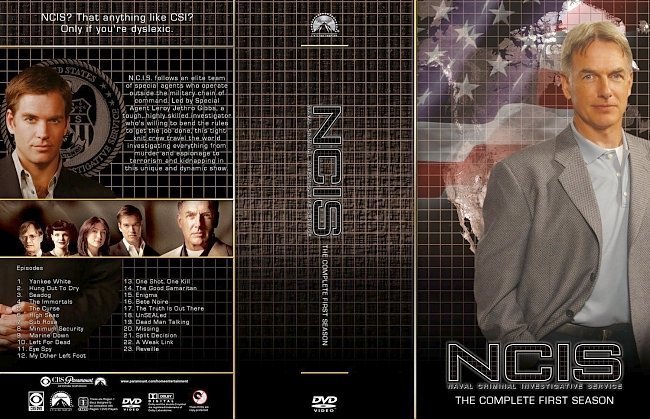 dvd cover NCIS Season 1