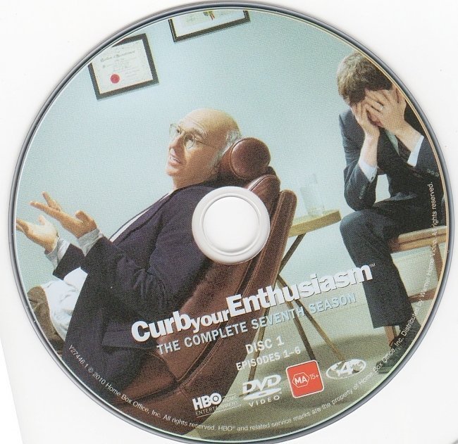 dvd cover Curb Your Enthusiasm: Season 7 (2009) WS R4