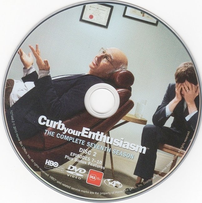 dvd cover Curb Your Enthusiasm: Season 7 (2009) WS R4