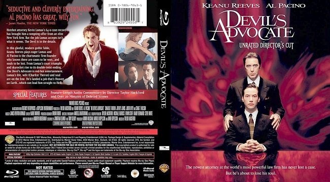 dvd cover Devil's Advocate