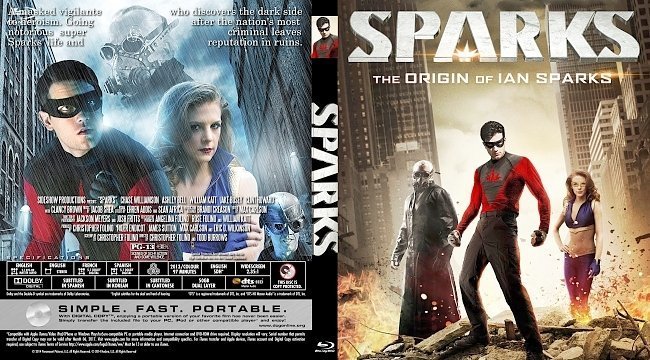 dvd cover Sparks R0 Custom Blu-Ray