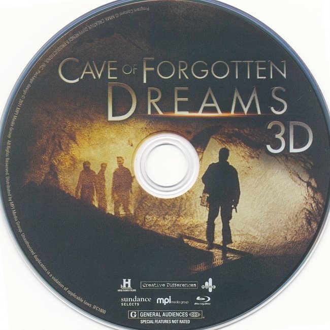 dvd cover Cave of Forgotten Dreams (2010) WS R1 3D