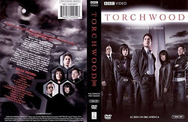 dvd cover Torchwood Series 1