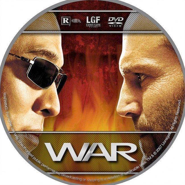 dvd cover War (2007) WS R1