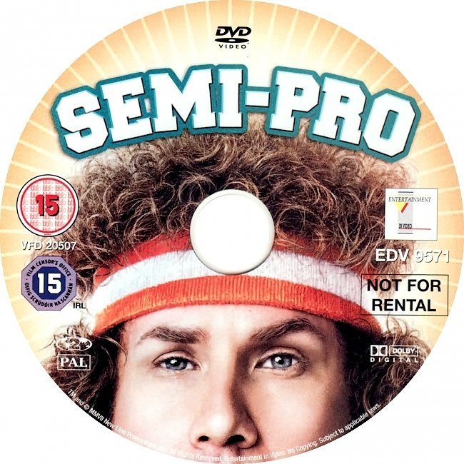 dvd cover Semi-Pro (2008) R2