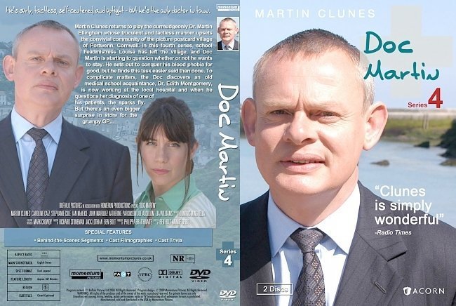 dvd cover Doc Martin Season 4