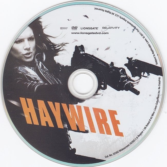 dvd cover Haywire (2011) WS R1