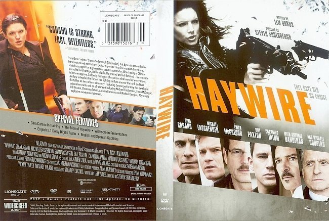 dvd cover Haywire (2011) WS R1