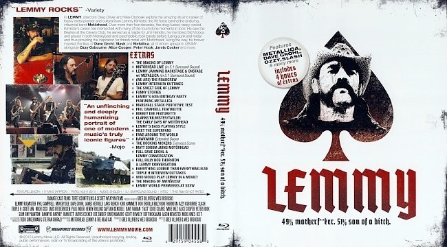 dvd cover Lemmy