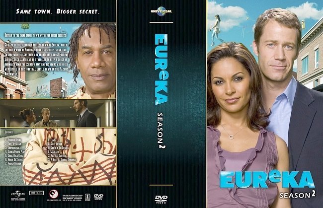 dvd cover Eureka Season 2 large