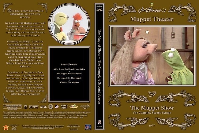 dvd cover The Muppet Show Season Two