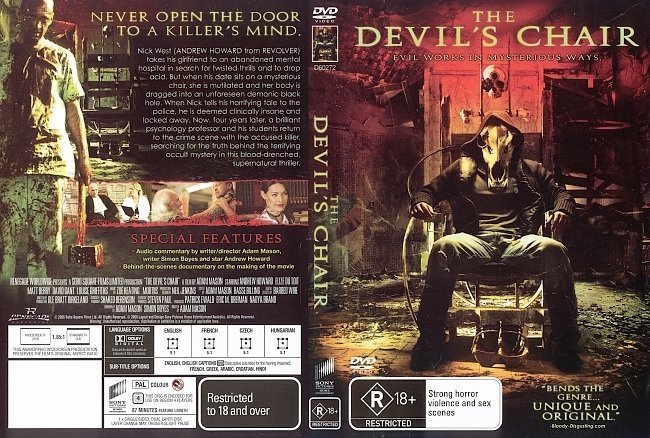 dvd cover The Devil's Chair (2008) R4