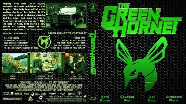 dvd cover GreenHornetCustBRPT