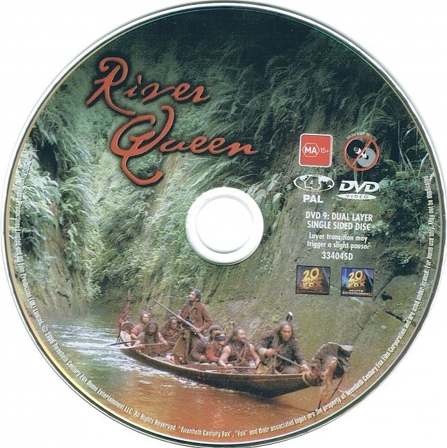 dvd cover River Queen (2005) R4