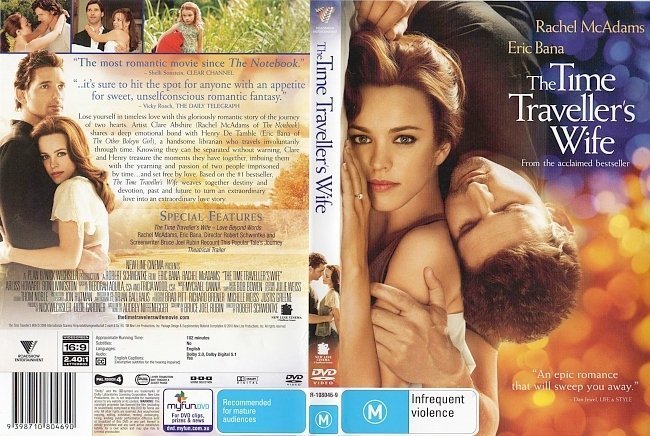 dvd cover The Time Traveler's Wife (2009) WS R4