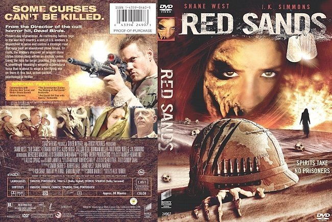 dvd cover Red Sands (2009) R1 & R4