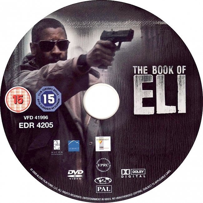 dvd cover The Book Of Eli (2010) WS R2