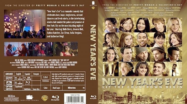dvd cover New Year s Eve