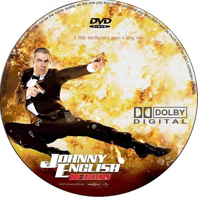 dvd cover Johnny English Reborn (2011) WS R1
