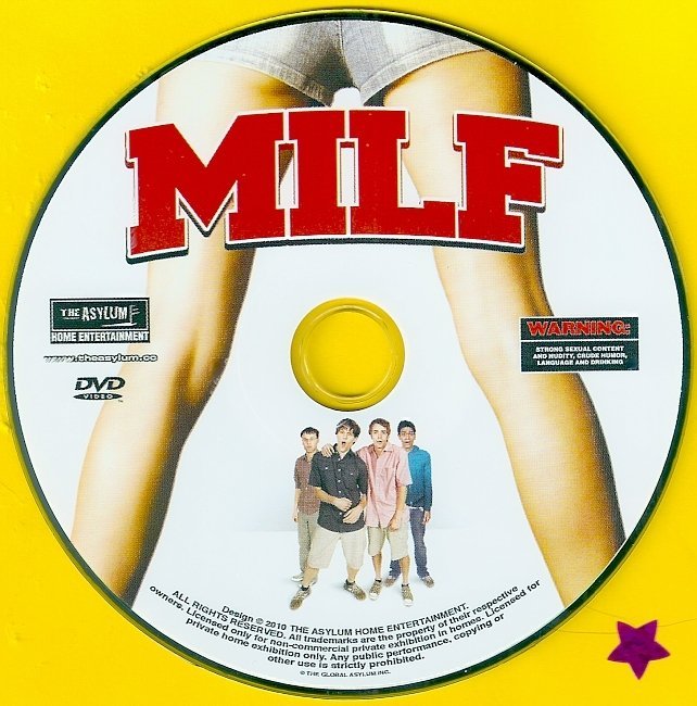 dvd cover MILF (2010) WS UNRATED R1