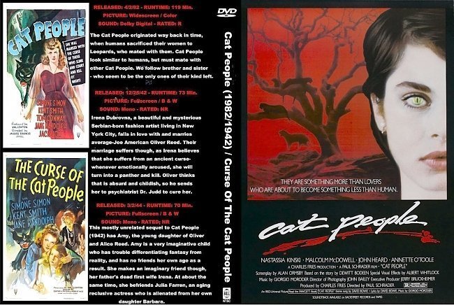 dvd cover The Cat People Collection