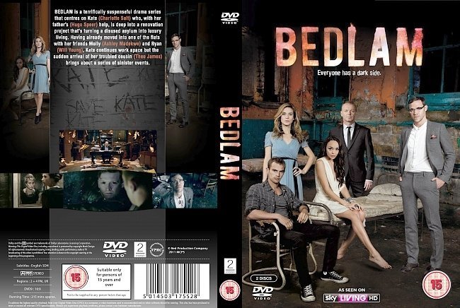 dvd cover Bedlam: Series 1 (2011) R2 CUSTOM