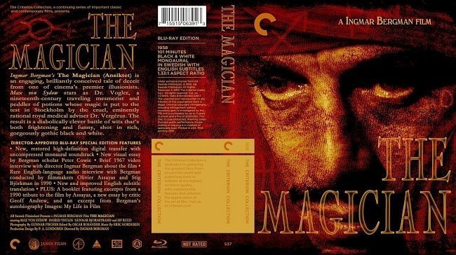 dvd cover The Magician