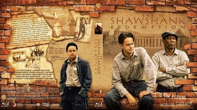 dvd cover The Shawshank Redemption