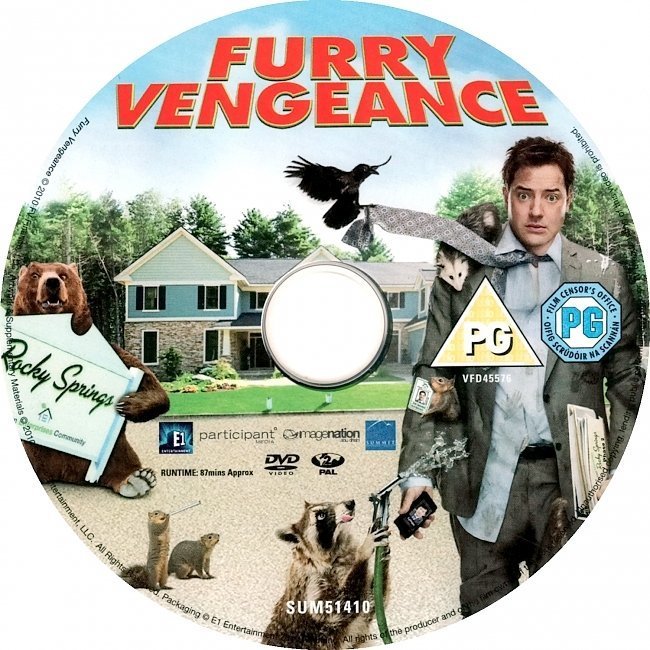 dvd cover Furry Vengeance (2010) R2