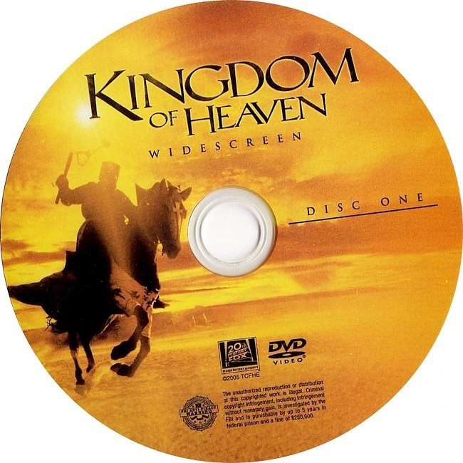 dvd cover Kingdom of Heaven (2005) WS R1