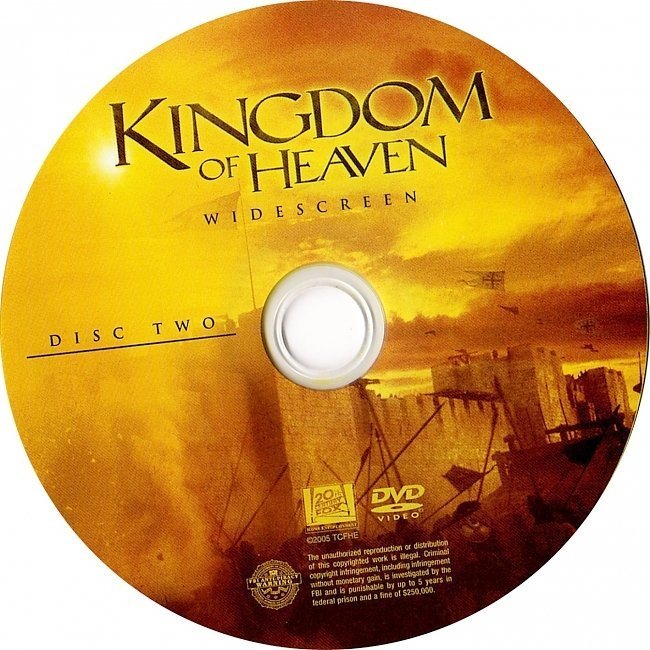 dvd cover Kingdom of Heaven (2005) WS R1