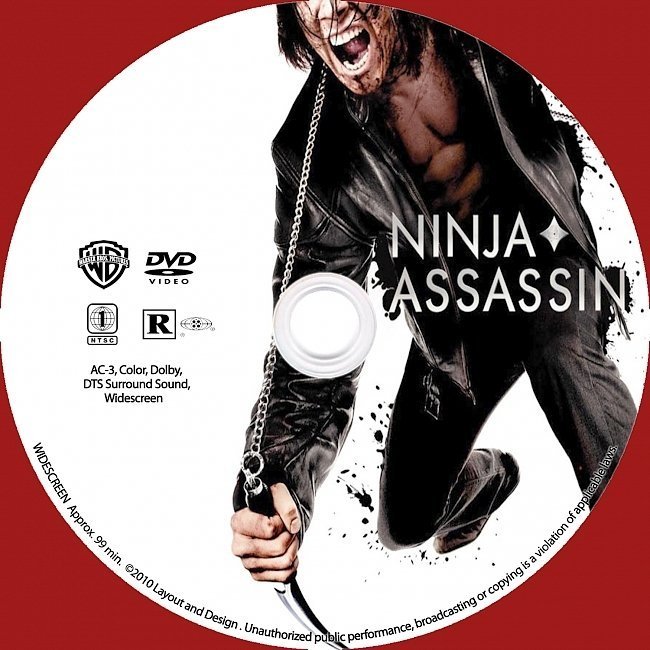 dvd cover Ninja Assassin (2009) R2