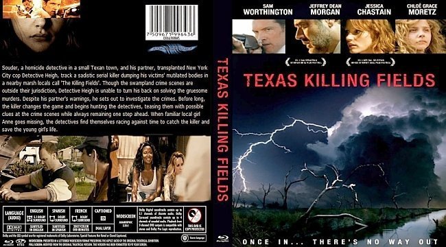 dvd cover Texas Killing Fields 2011 BD