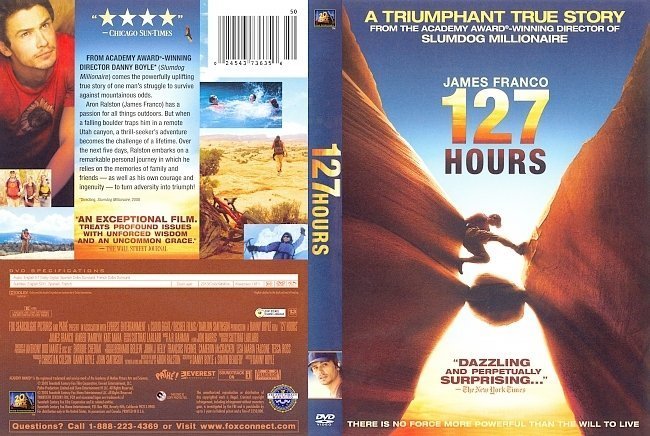 dvd cover 127 Hours (2010) WS R1