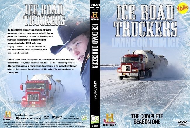 dvd cover Ice Road Truckers Season 1