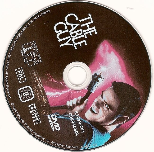 dvd cover The Cable Guy (1996) R1